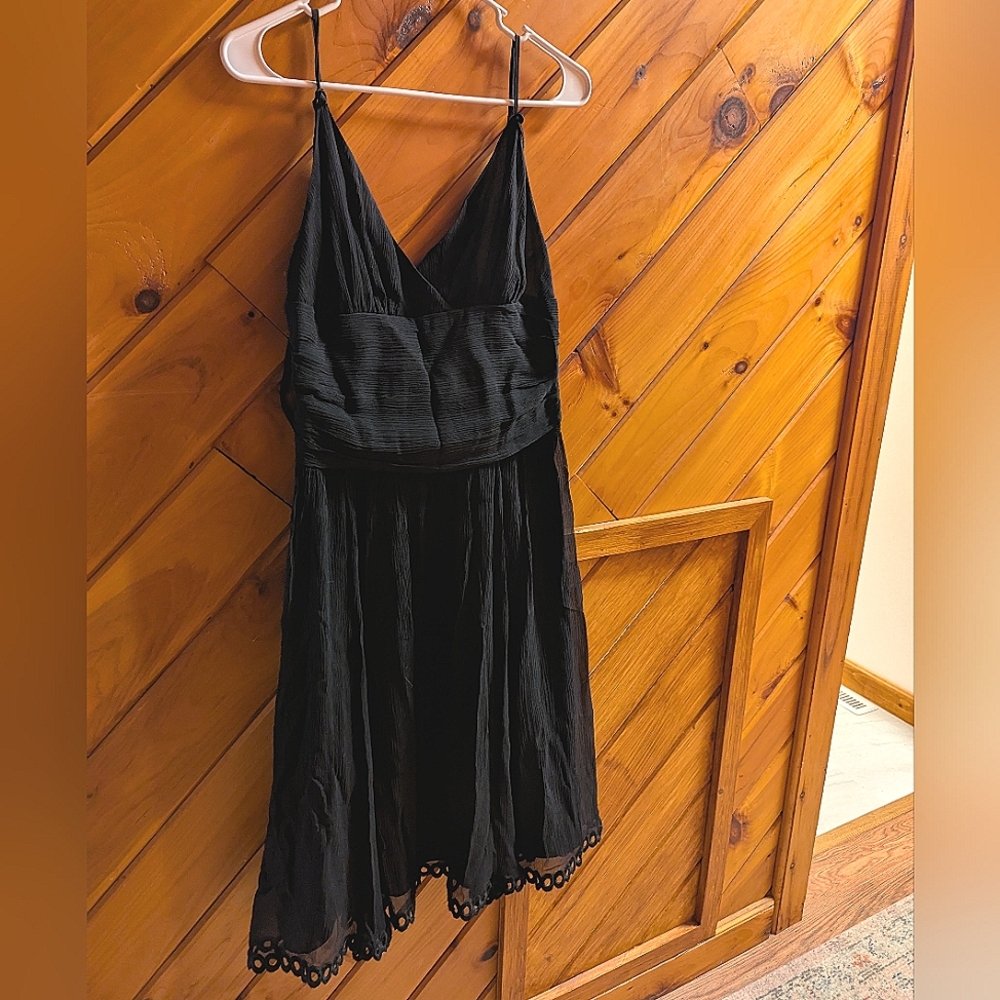 Ted Baker Silk Black Dress